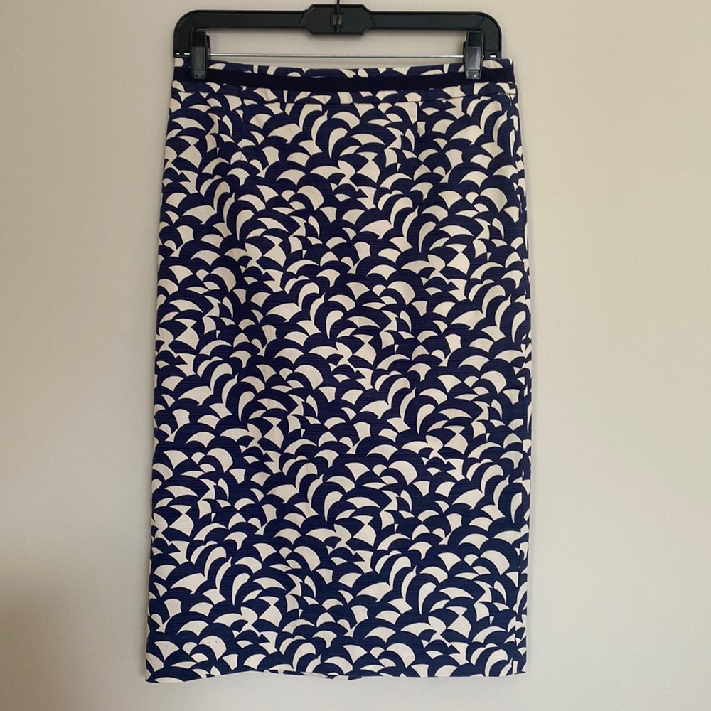 BODEN textured pencil skirt 6 long